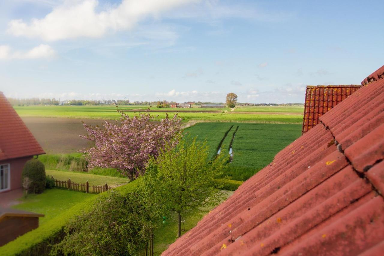 Apartmán Haus Leuchtturm - Ebbe Krummhörn Exteriér fotografie