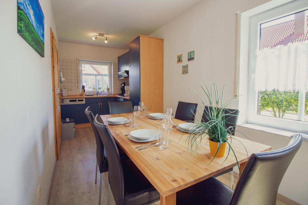 Apartmán Haus Leuchtturm - Ebbe Krummhörn Exteriér fotografie